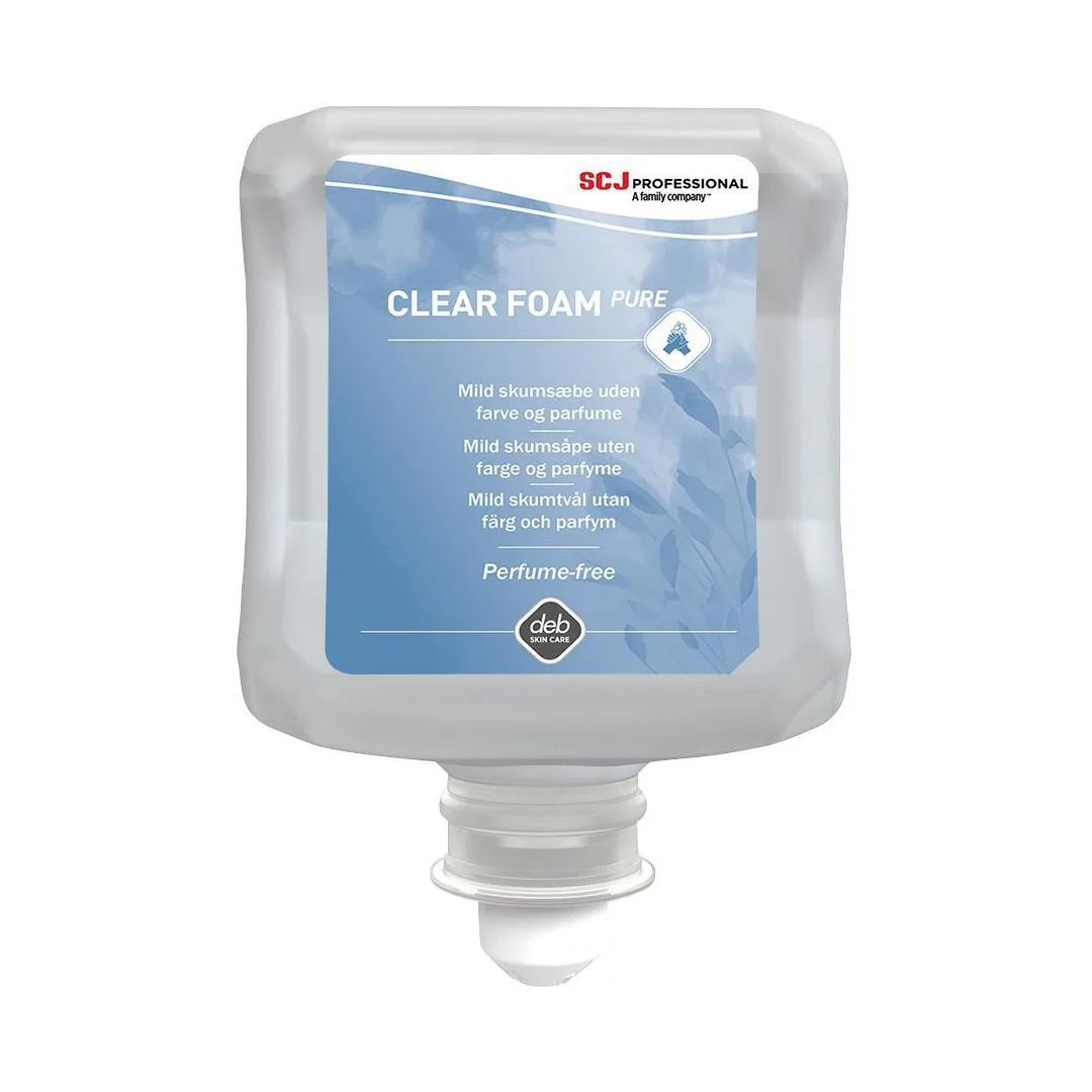Skumsåpe SCJP Clear Foam Pure 1L
