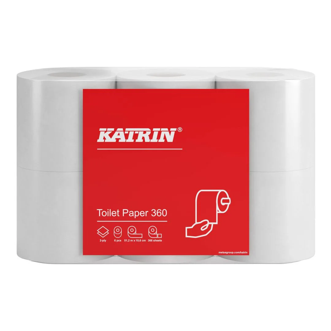 Toalettpapir KATRIN resirk. 2L 360 (42)