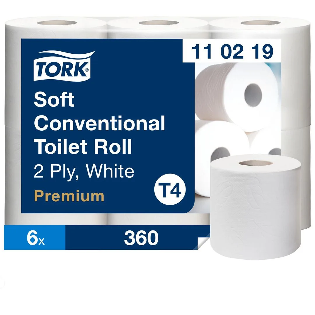 Toalettpapir TORK 2L myk T4 50,4m (6)