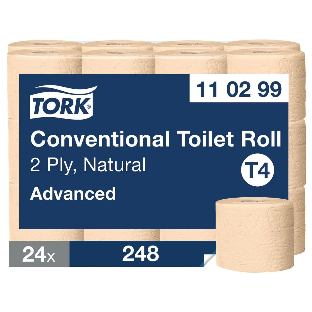 Toalettpapir TORK Adv. natur 2L T4 (24)