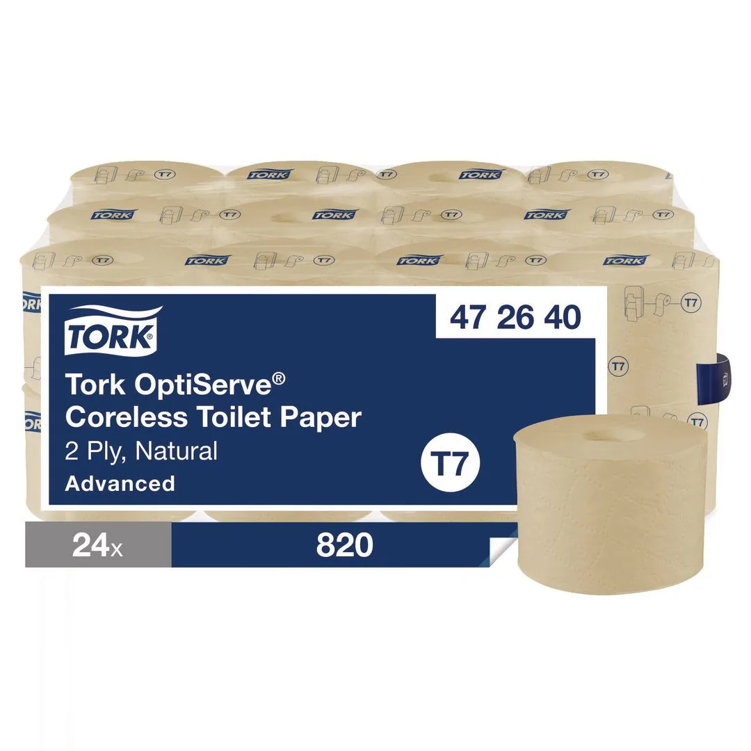 Toalettpapir TORK Adv. natur 2L T7 (24)