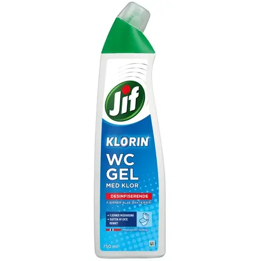 Toalettrens Jif Klorin WC Gel 750ml