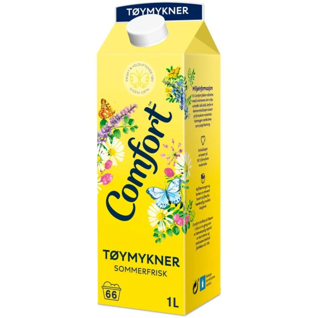 Tøymykner Comfort Sommerfrisk 1l
