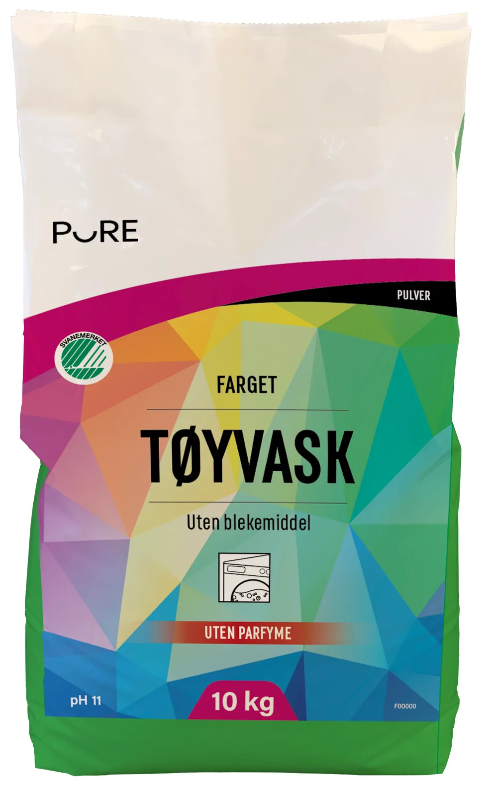 Tøyvask Pure color 10kg