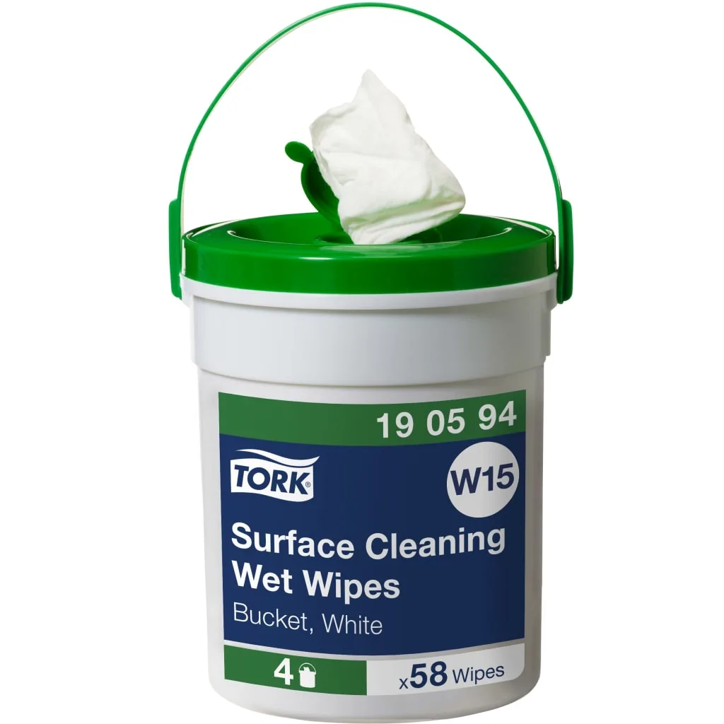 Våtservietter Tork W10 overflate