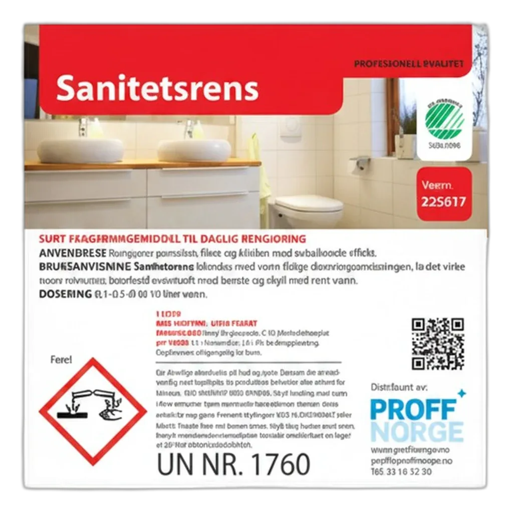 Sanitetsrens Svanemerket 5L
