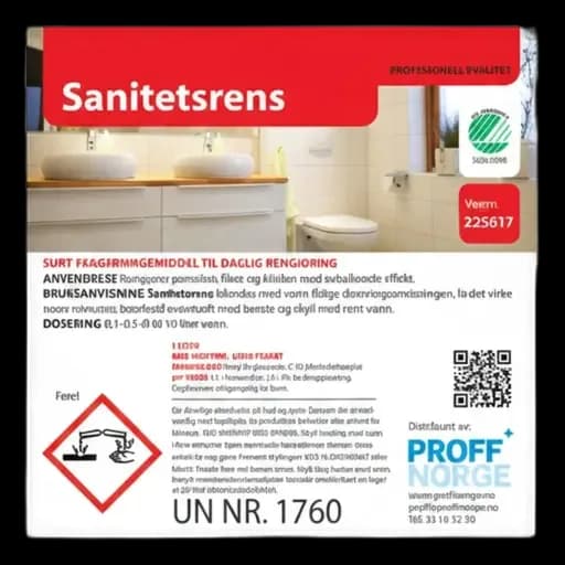 Sanitetsrens Svanemerket 5L