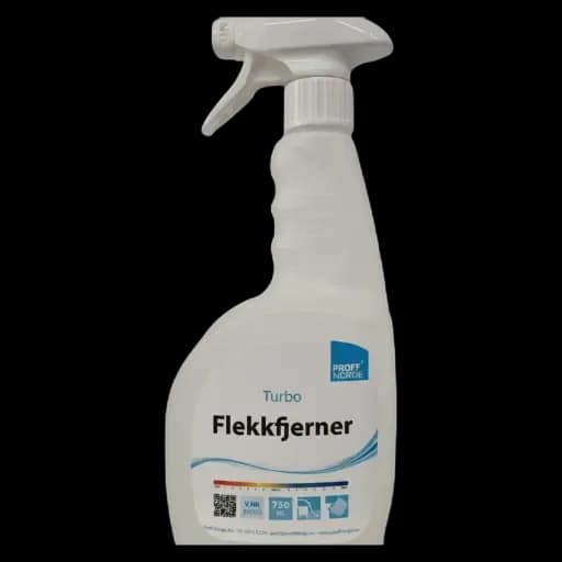 Flekkfjerner Turbo m/spray 0,75L