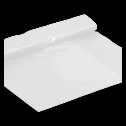 Avfallspose 10my 60x90 Hd Hvit, rull 1000 stk