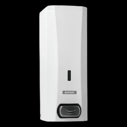 Dispenser såpe Katrin hvit metall 1,0L 