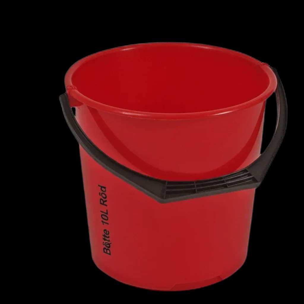 Bøtte 10L Rød