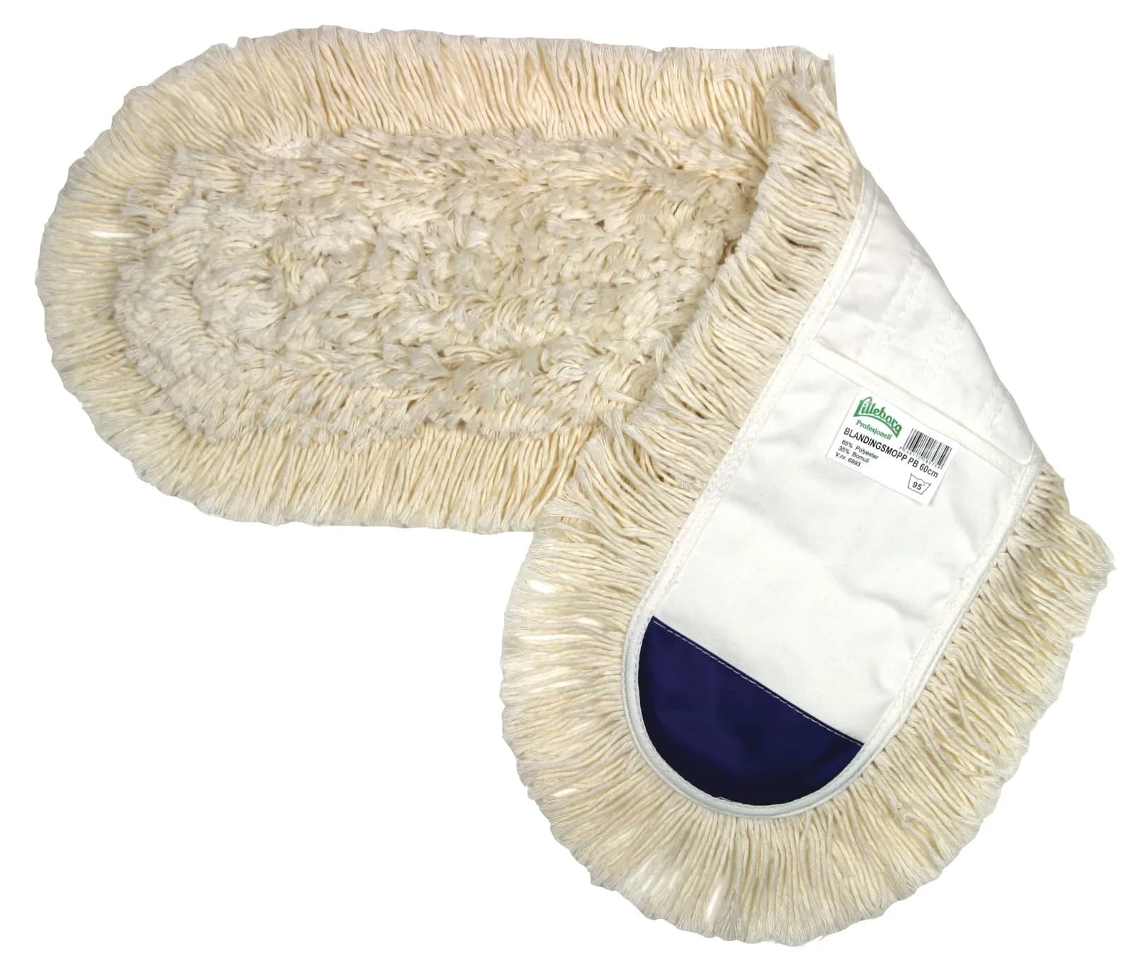Blandingsmopp 200gr 60cm m/lomme