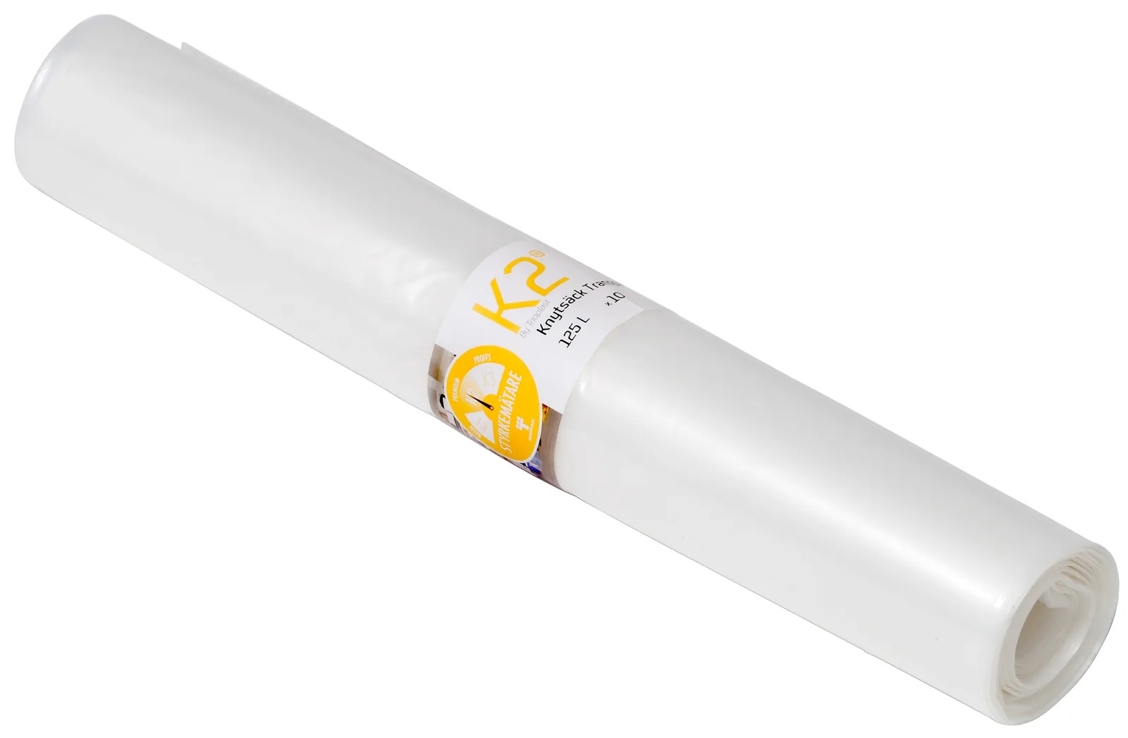 Avf.sekk LD klar Coex knyt 75x125cm 125L