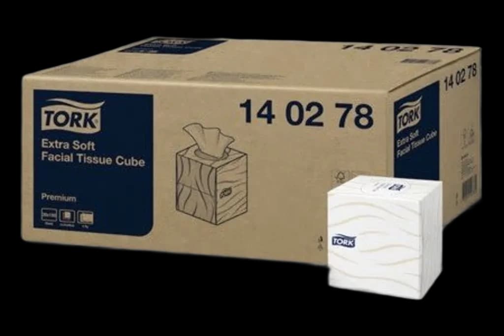 Ansiktsserviett Kube Premium 100 stk