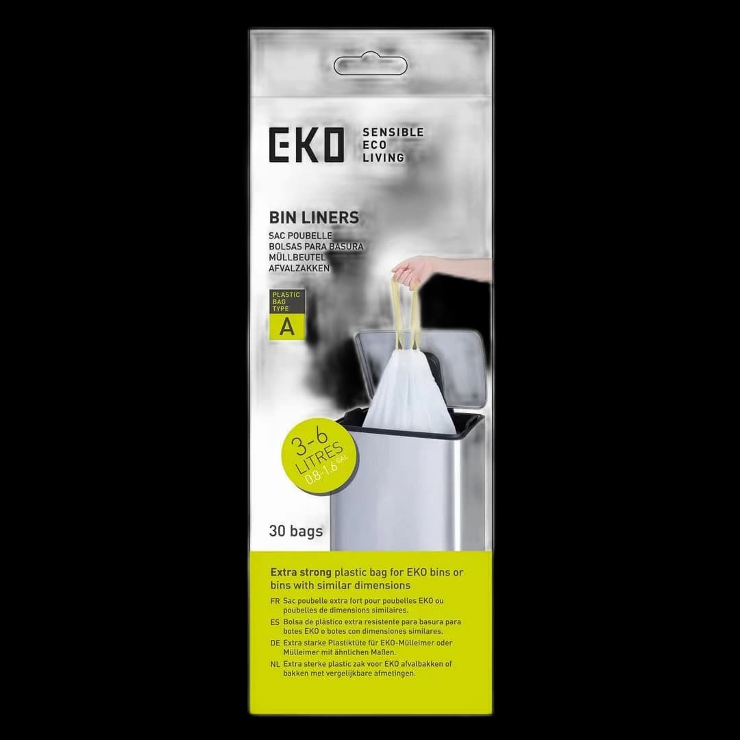 Avfallspose EKO A 35x40cm 3-6L hvit (30)