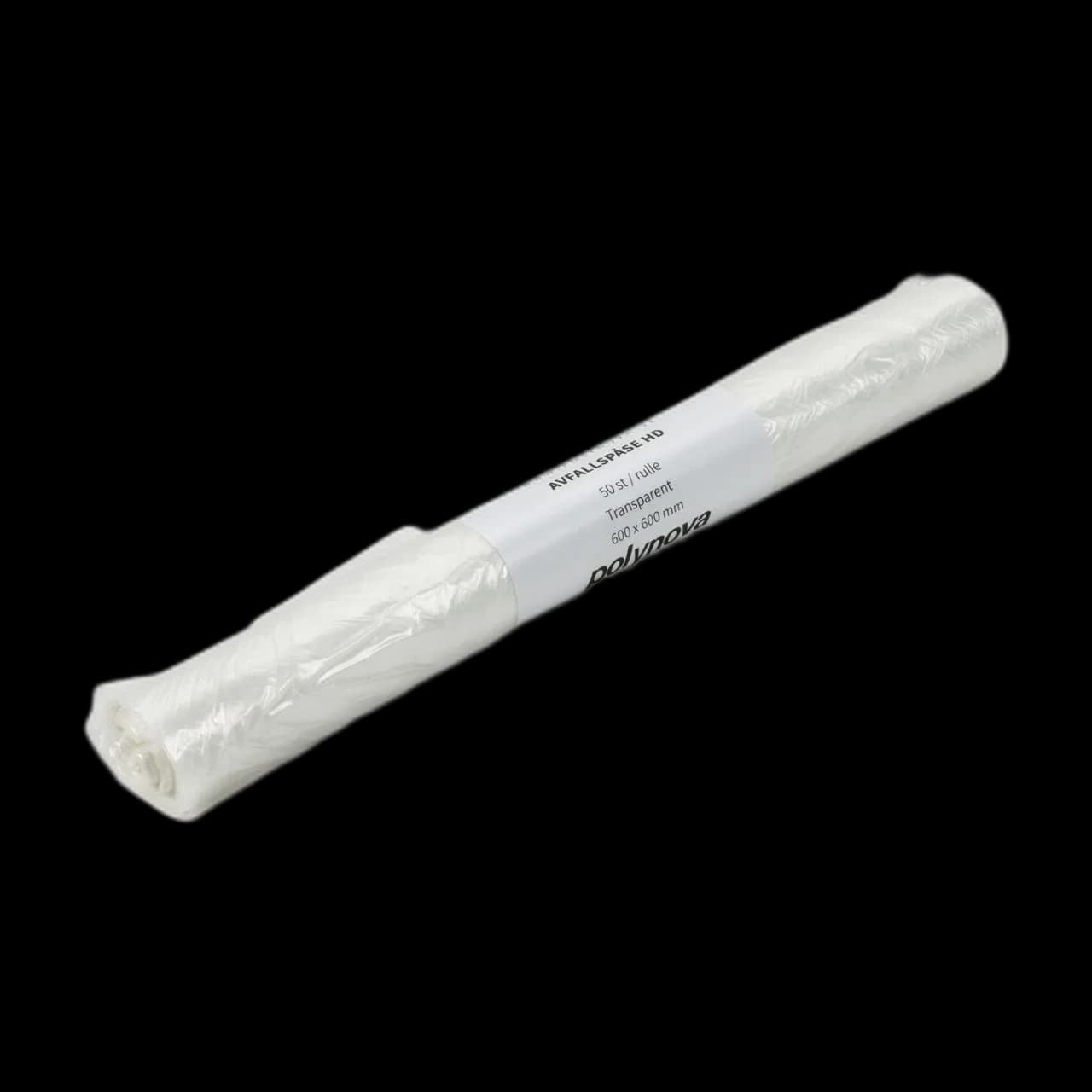 Avfallspose HD 60x90cm 7my klar (50)