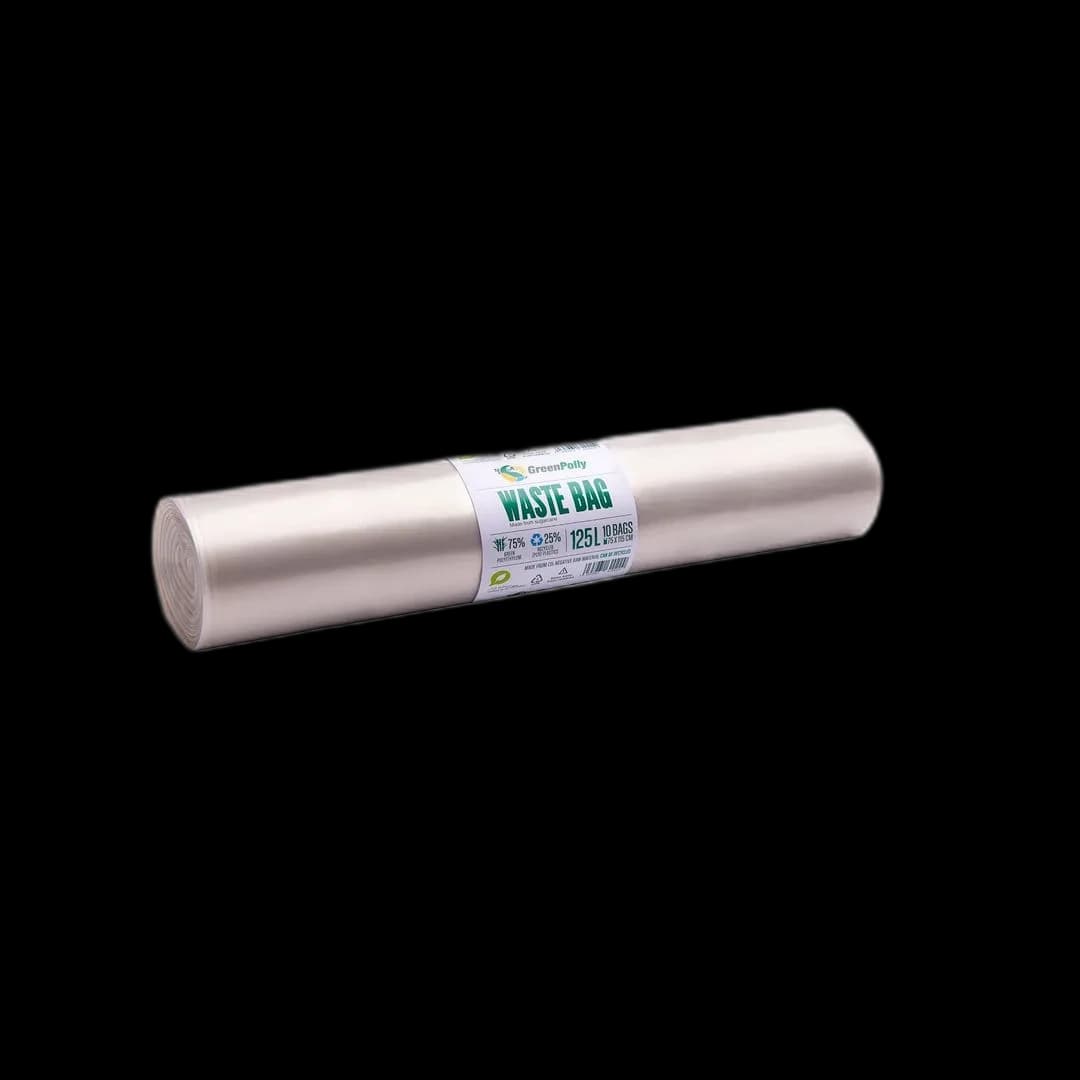 Avfallssekk GREENPOLLY knyt tr. 125L(10)
