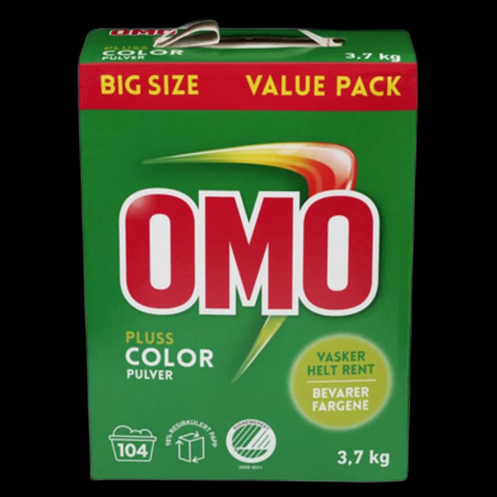 Tøyvask OMO Pluss Color 3,7kg