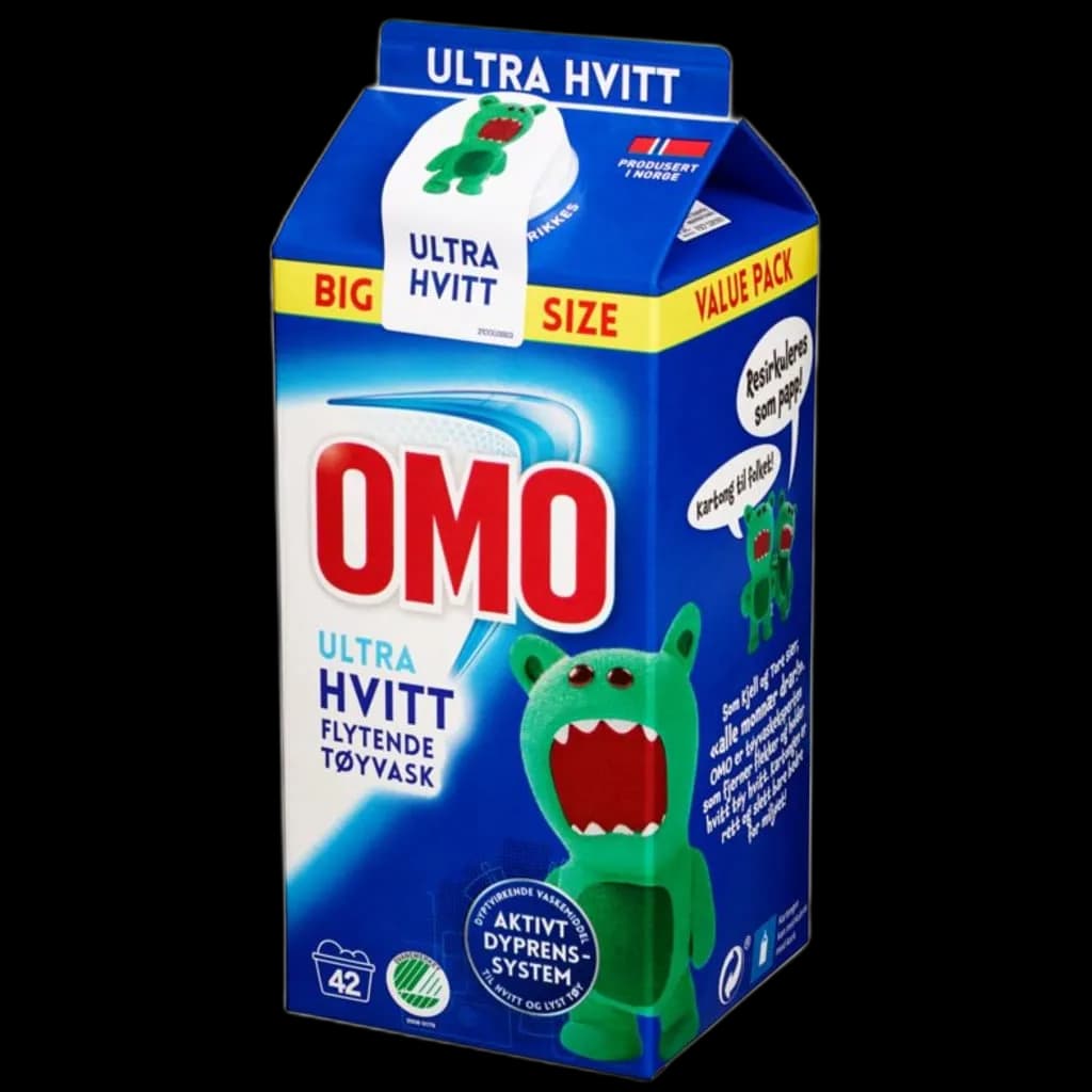 Tøyvask OMO Ultra Hvitt 1,5l