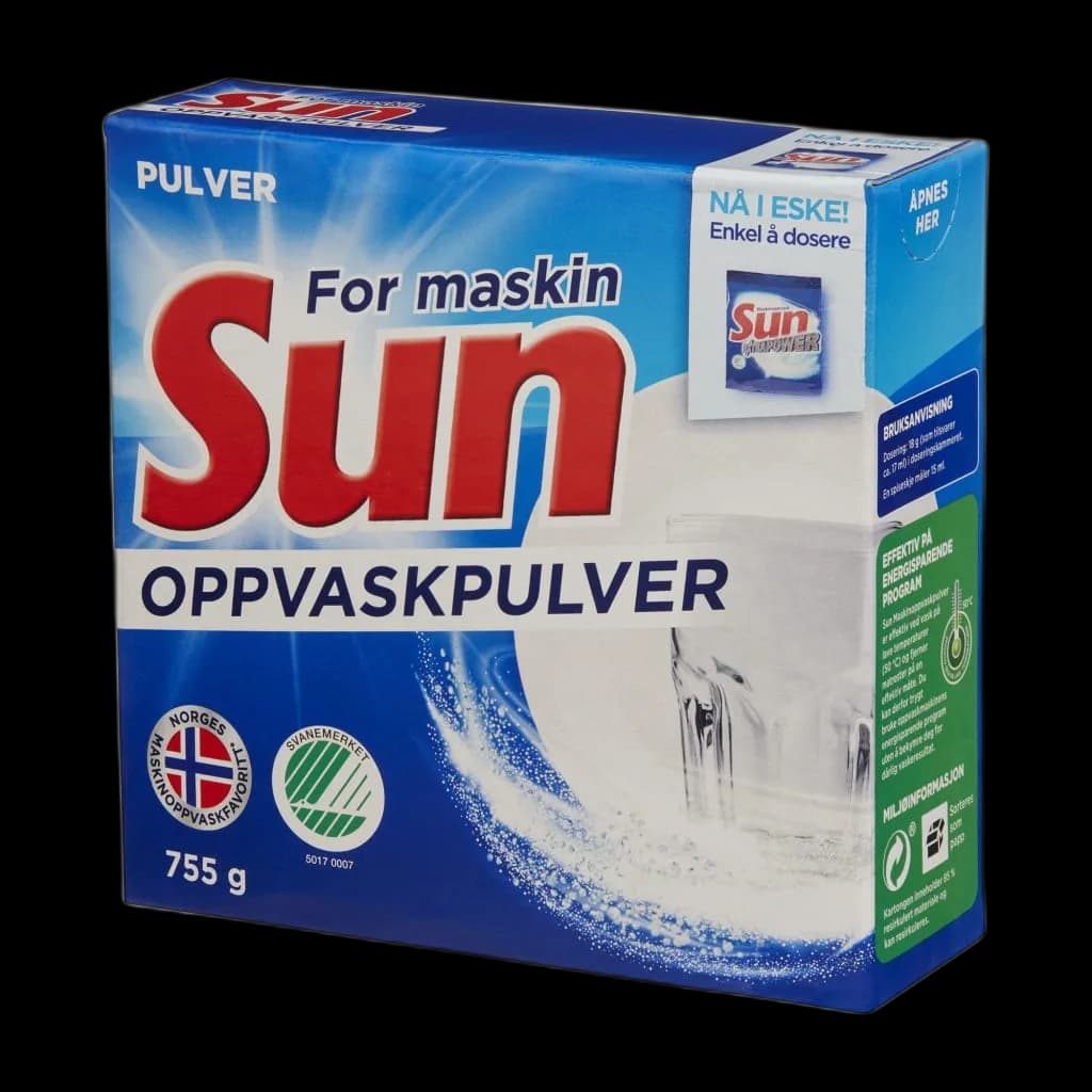 Oppvask SUN maskinoppvaskpulver 755g