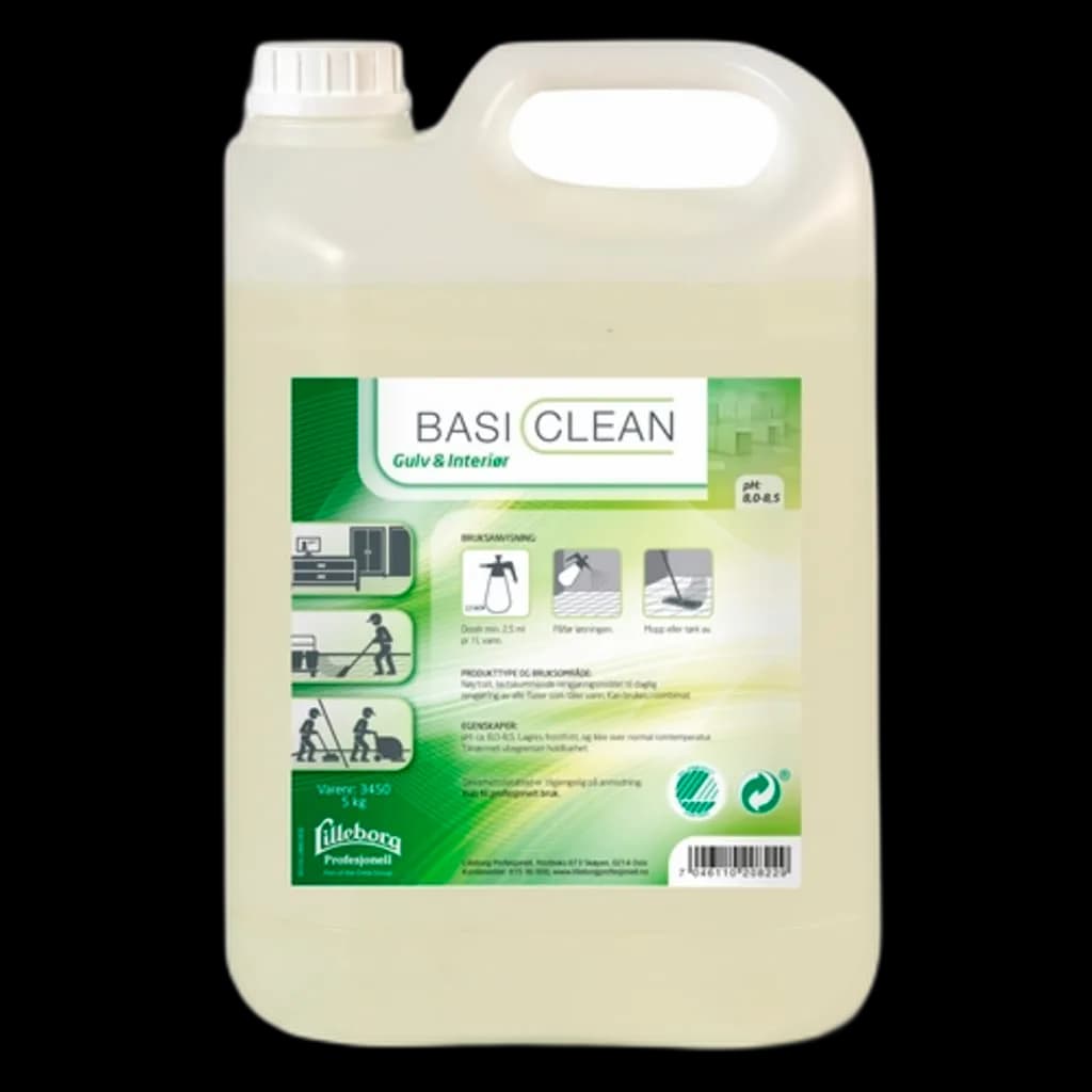 Rengjøring Basiclean Gulv/Interiør 5kg
