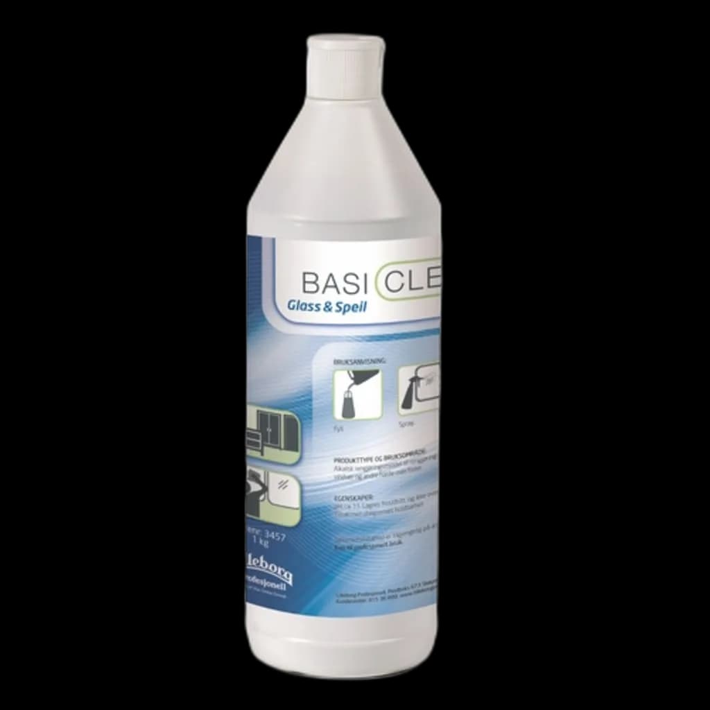 Glasspuss Basiclean Glass&Speil 1l