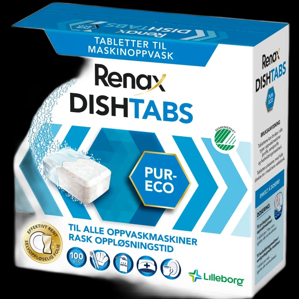 Maskinoppvasktablett Renax Pur-Eco