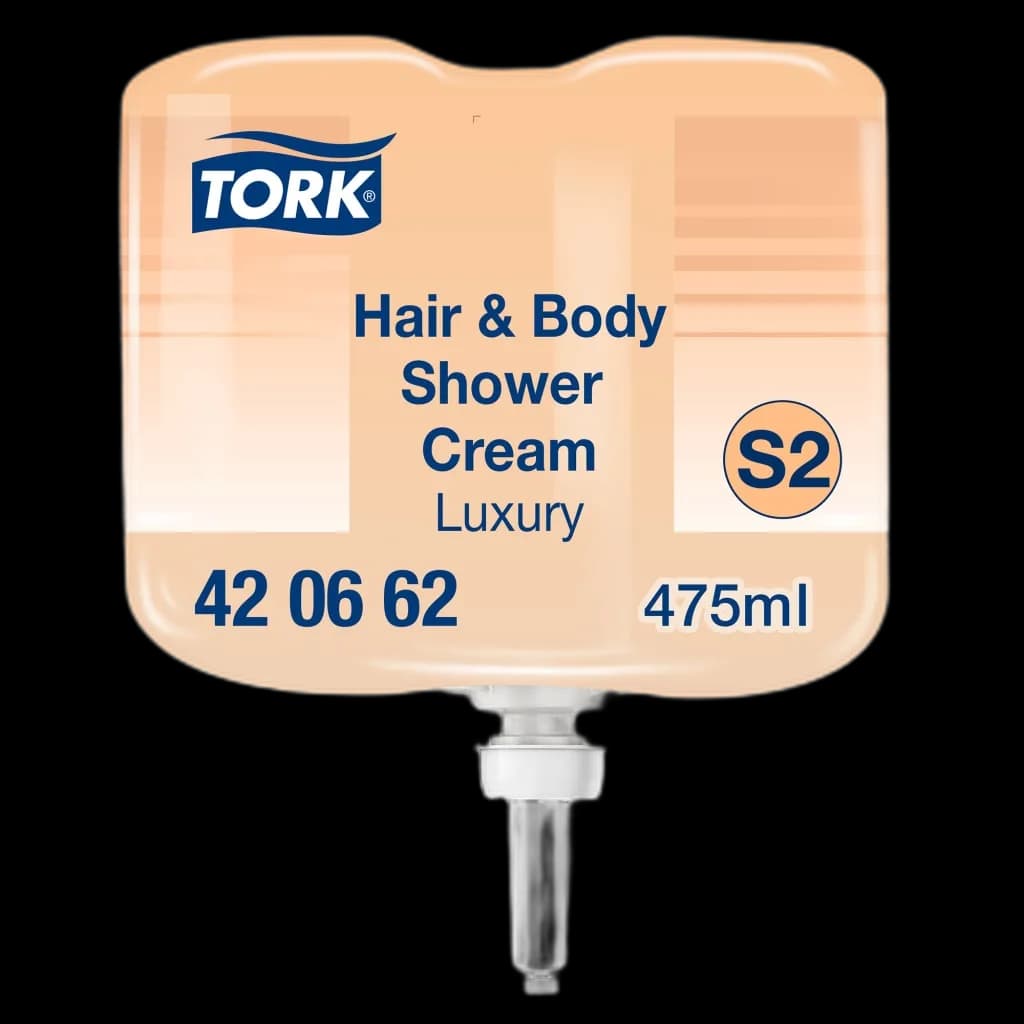 Hår og dusjcreme Tork S2 Luxury 475ml