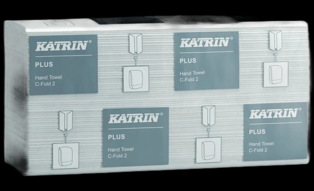 Håndtørk Katrin Plus C-fold 2l