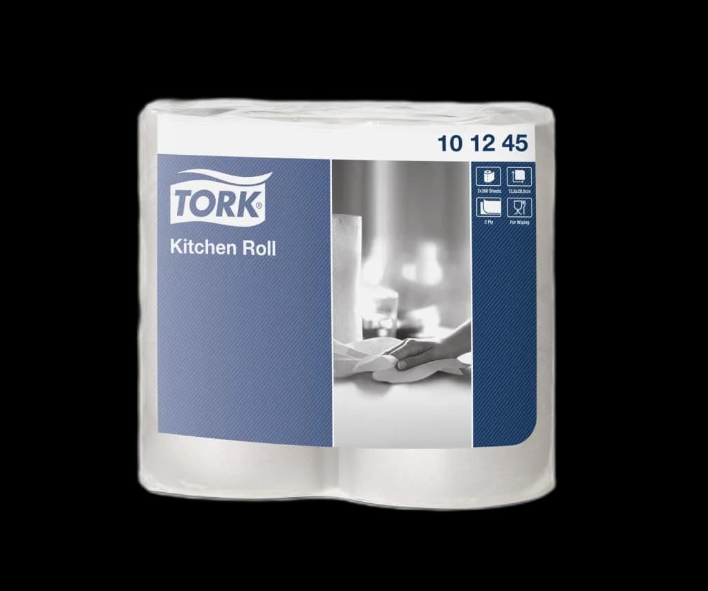 Kjøkkenrull Tork Plus hvit 39,2m 2l