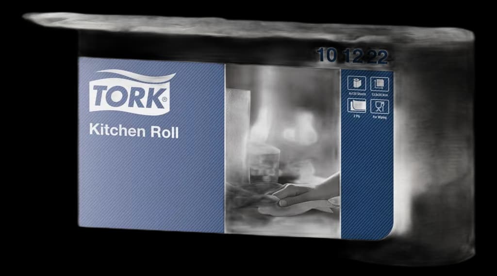 Kjøkkenrull Tork Plus hvit 16,8m 2l