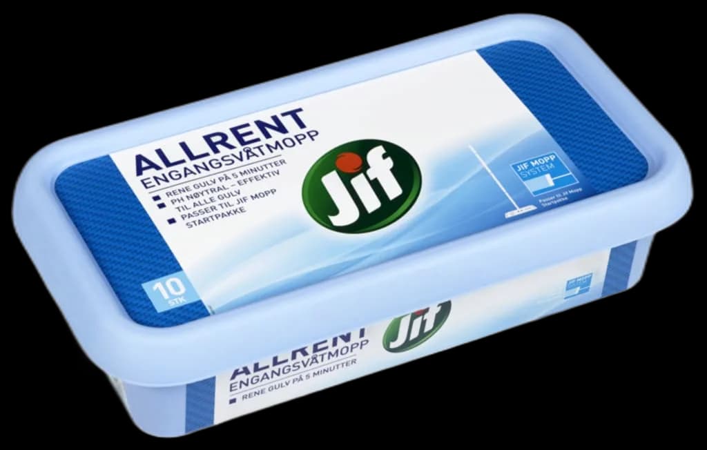 Engangsvåtmopp JIF Allrent