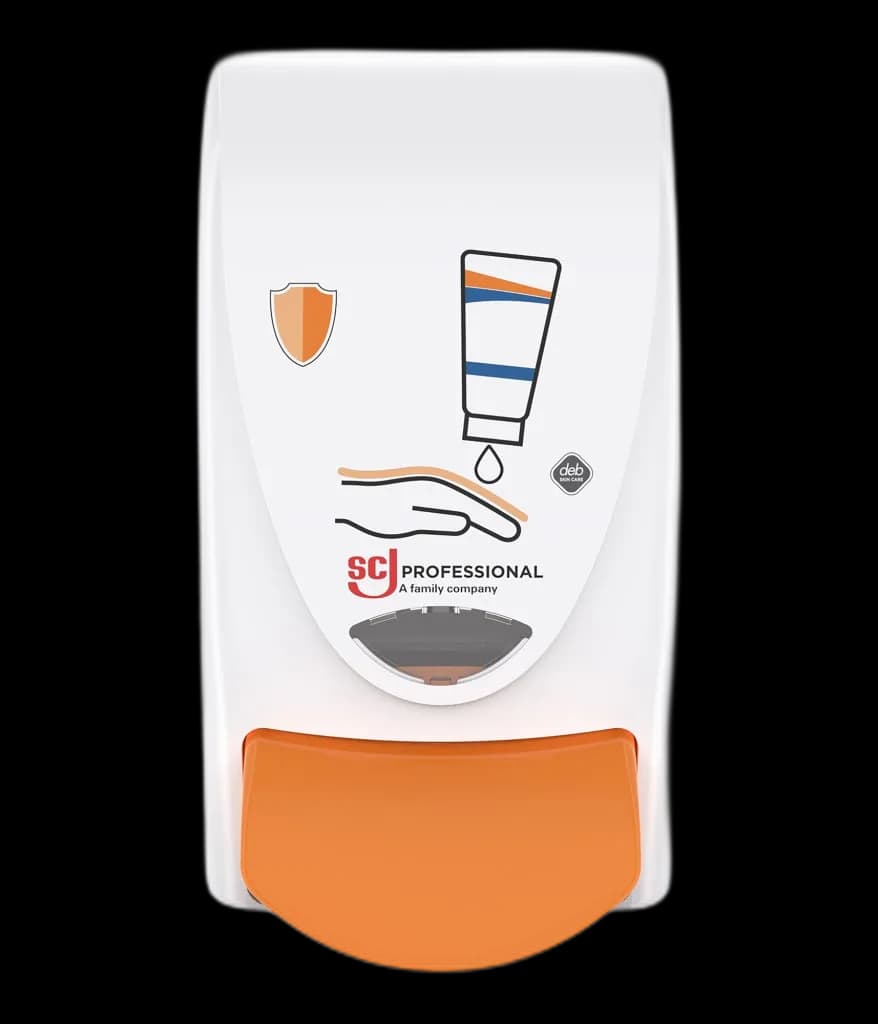 Dispenser SCJP Protect hvit 1l