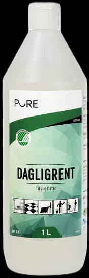 Dagligrent m/parfyme Pure 1L