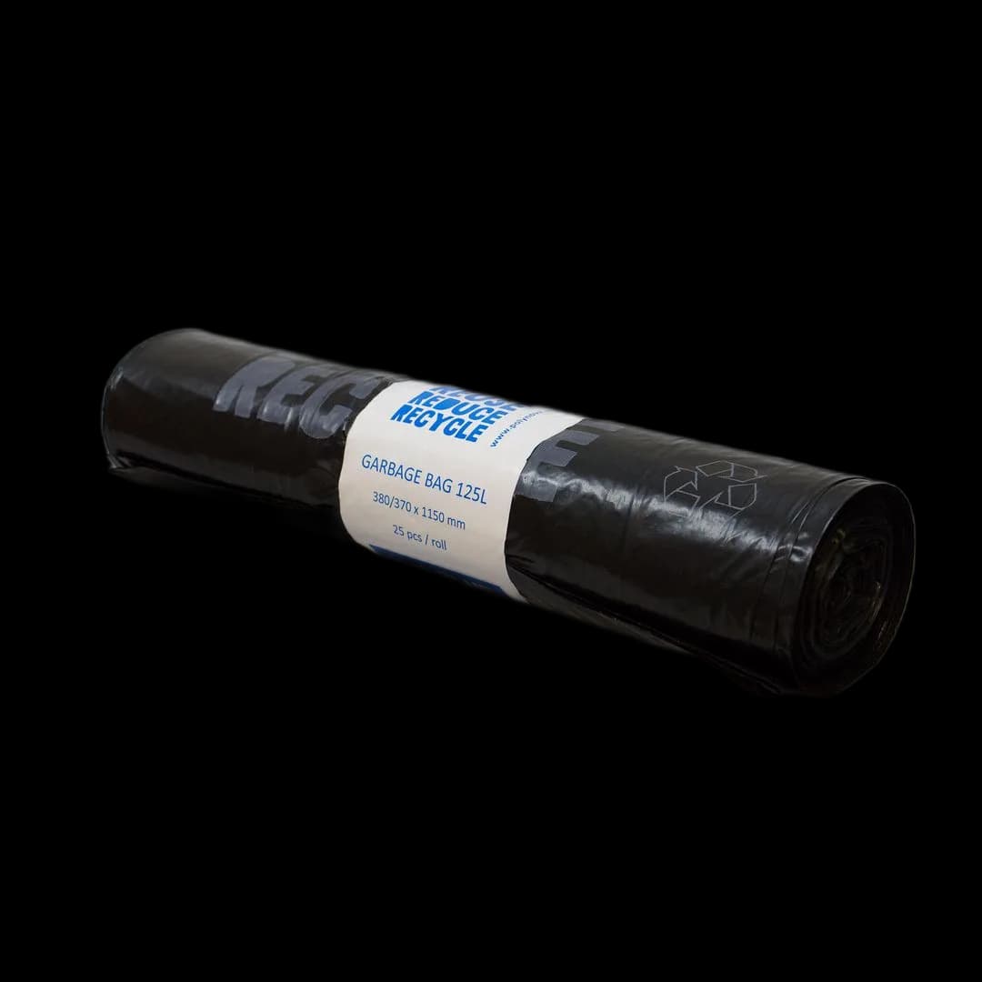 Avfallssekk LDPE 75x115 40my sort (25)