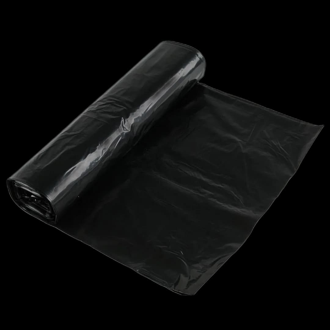 Avfallssekk LDPE 80x125 60my sort (10)