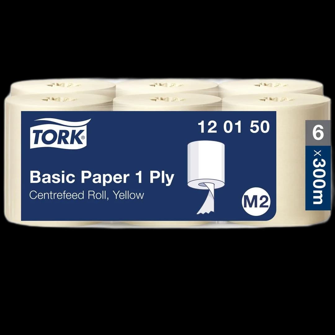 Tørkerull TORK Basic 1L M2 300m gul