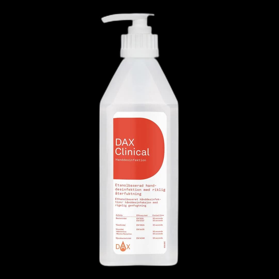 Hånddesinfeksjon DAX Clinical 75% 0,6L