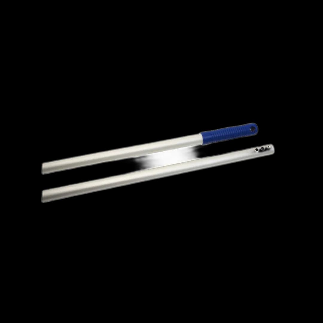 Skaft aluminium 150cm blå