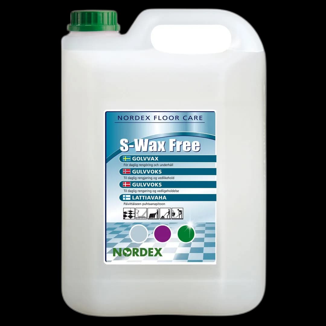Gulvrengjøring NORDEX S-Wax Free 5L