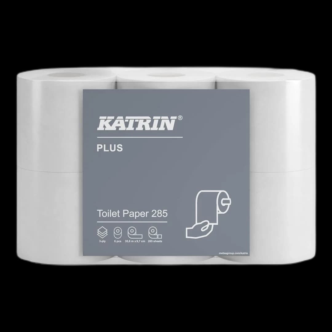 Toalettpapir KATRIN Plus 285 3L 35,6m(6)