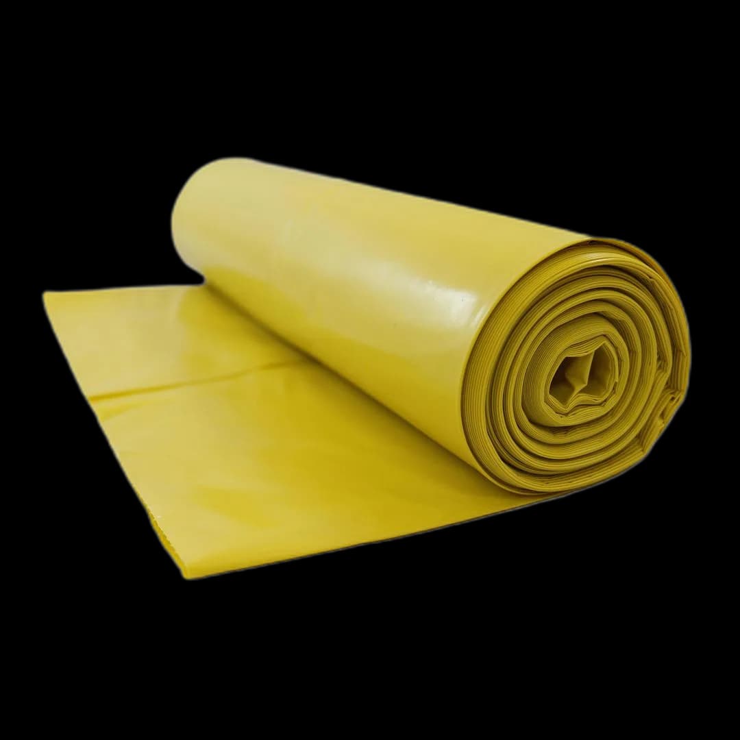 Avfallssekk LD-PE 77x130cm 150my gul(10)