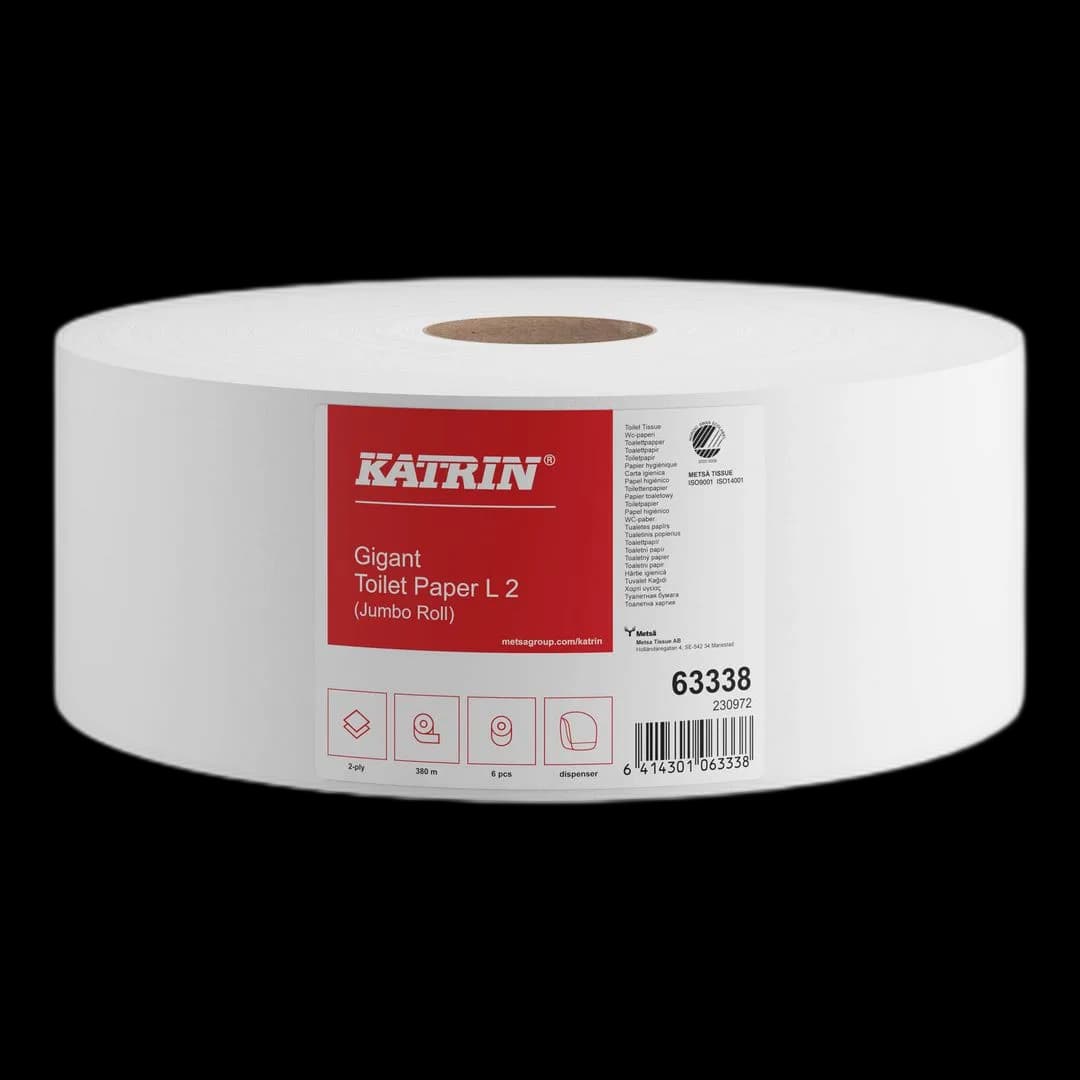 Toalettpapir KATRIN Gigant L 2L 380m (6)