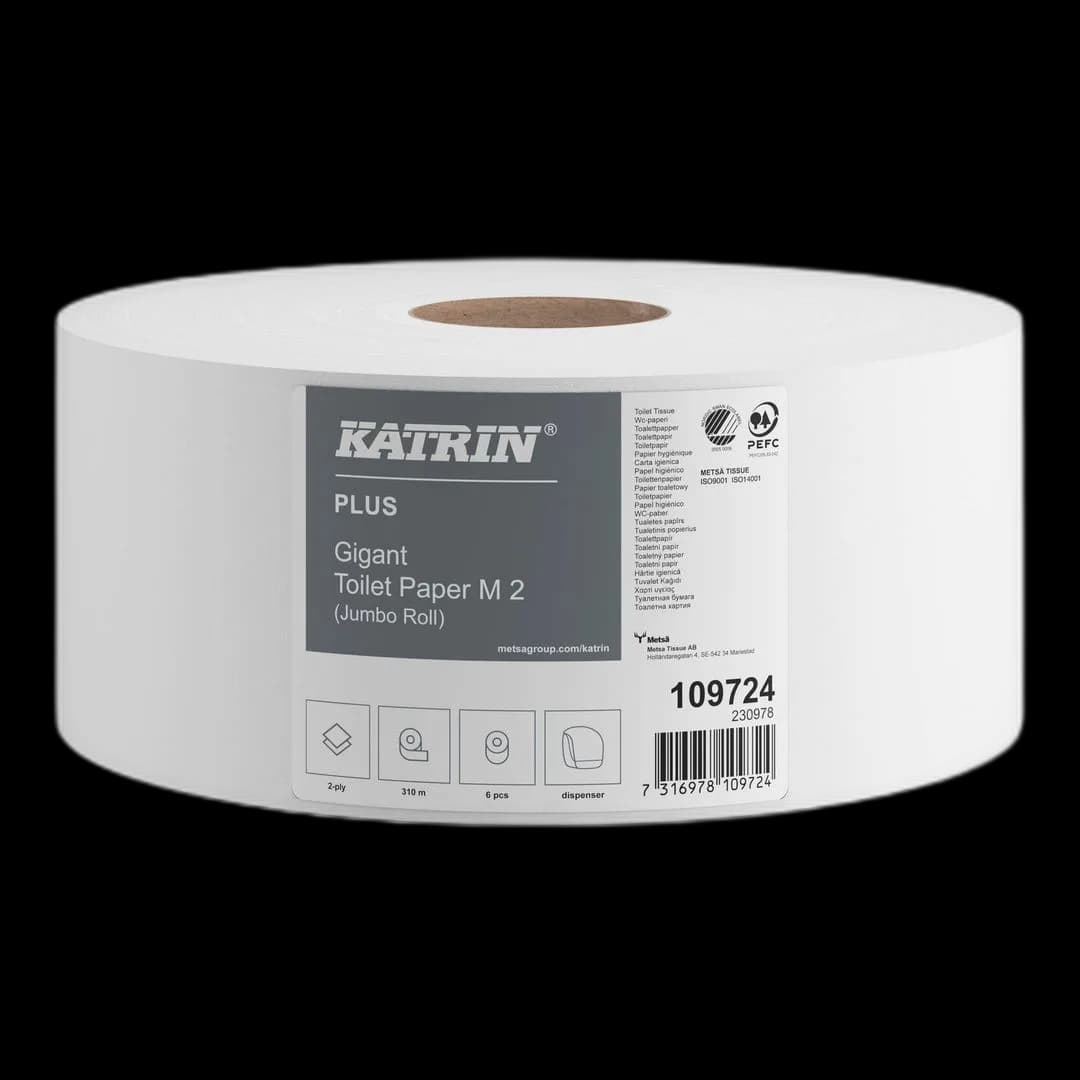 Toalettpapir KATRIN Plus G M 2L 310m (6)