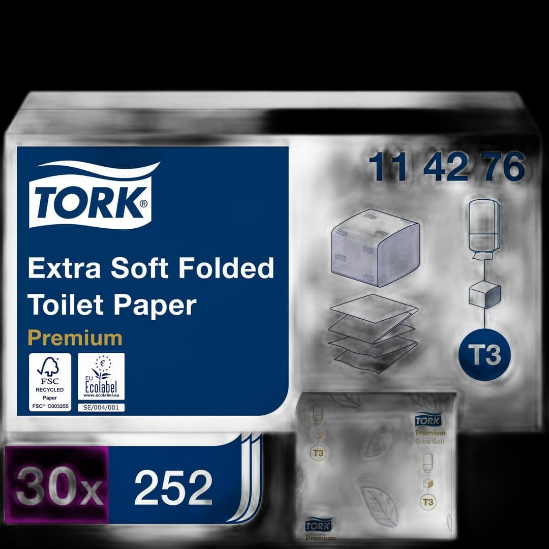 Toalettpapir TORK Premi ark 2L T3 (7560)