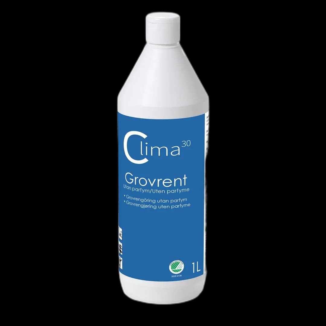Grovrengjøring CLIMA30 u/parfyme 1L