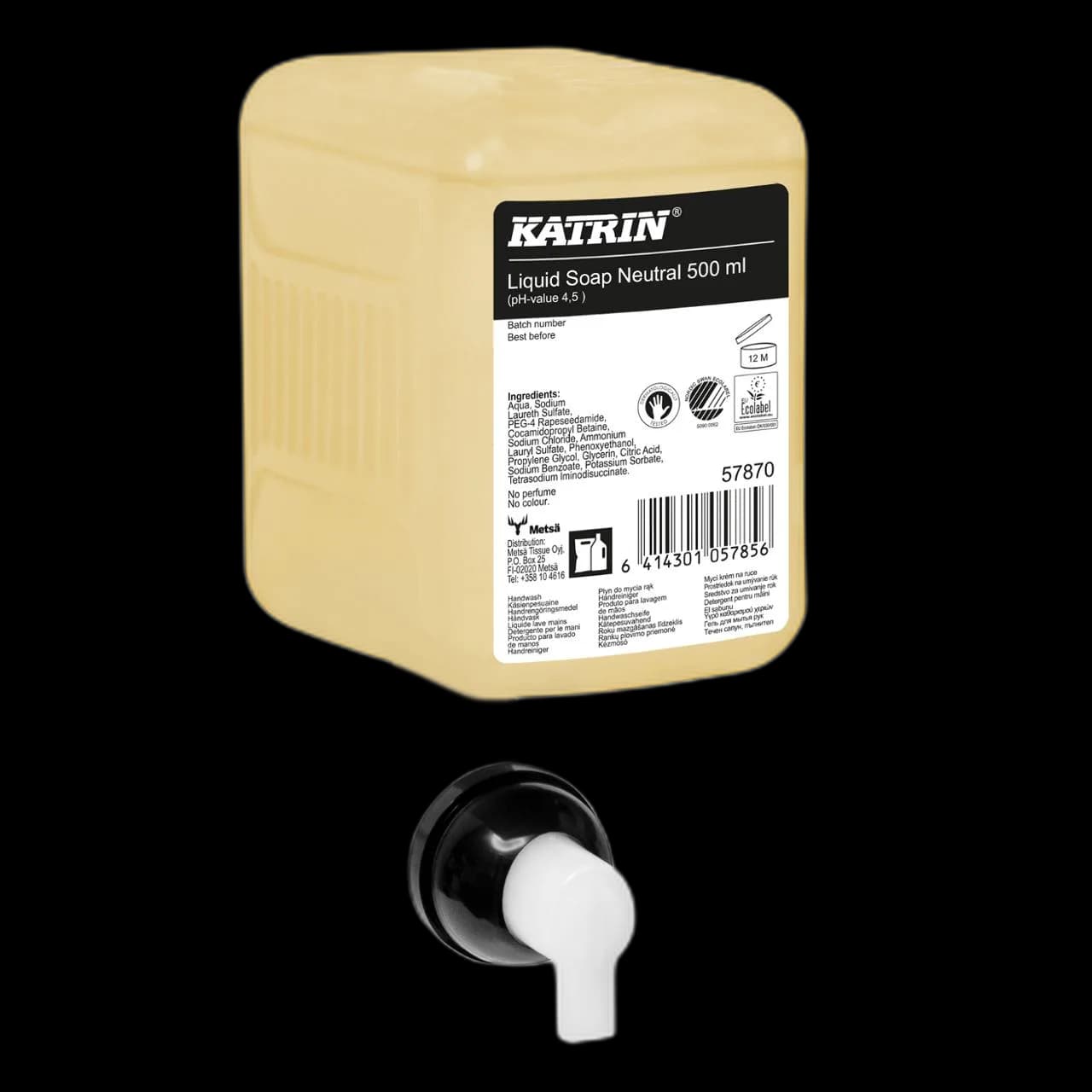 Håndsåpe KATRIN Neutral flytende 0,5L