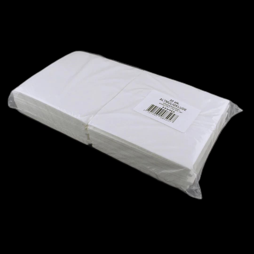 Klut B6 Non Woven 38x40cm hvit (20)
