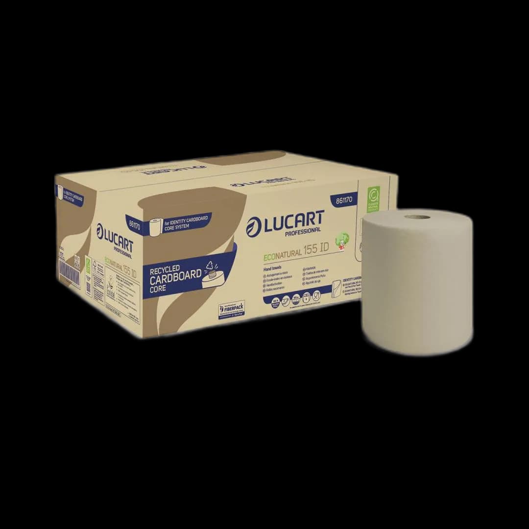 Tørkerull LUCART EcoNatural 2L 155m