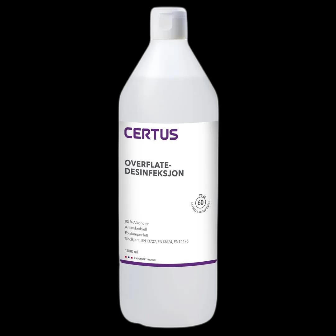 Overflatedesinfeksjon CERTUS 85% 1L